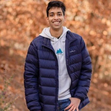 Vishal Easwar student profile smiling